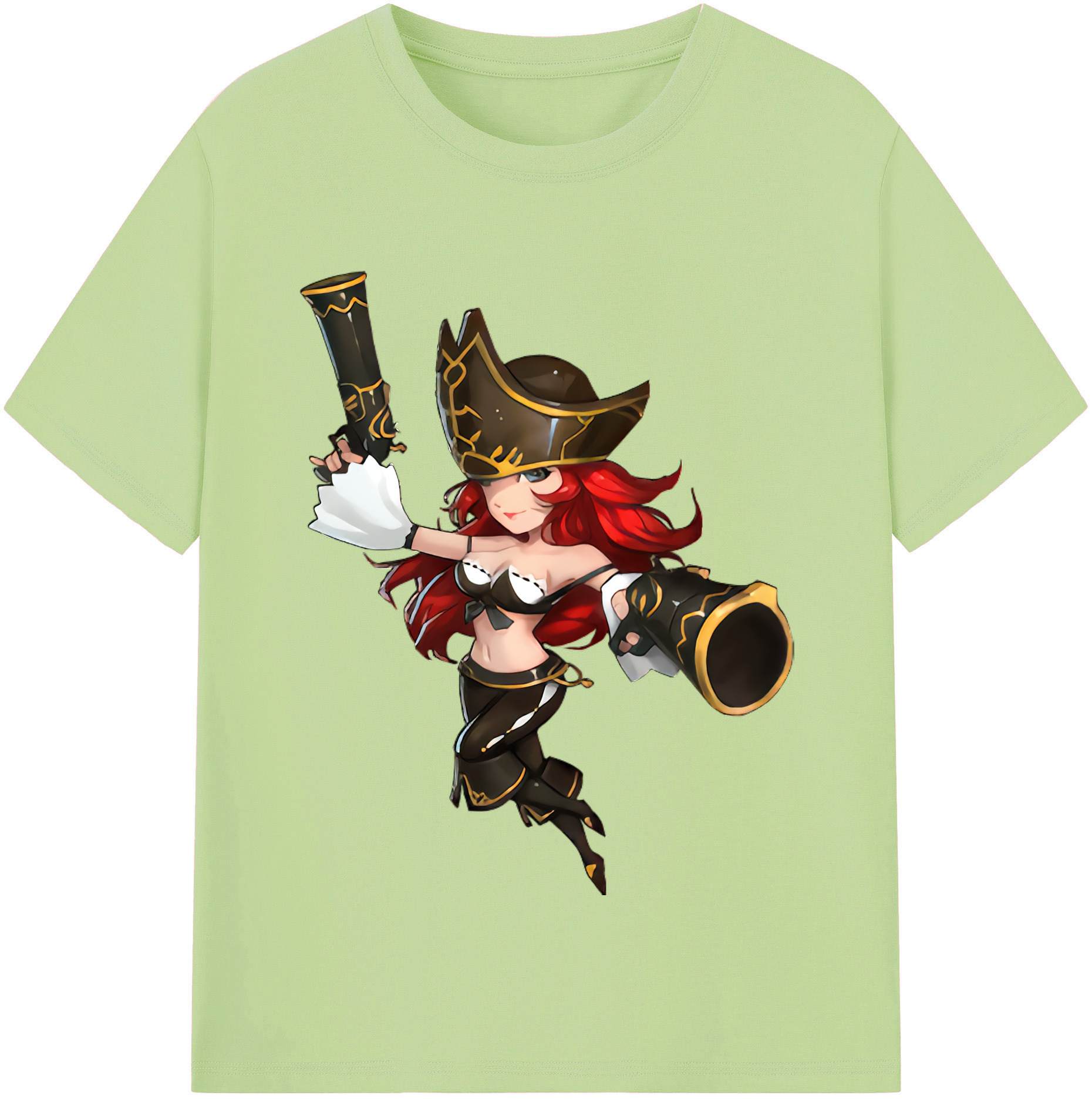 リーグ・オブ・レジェンド League of Legends LOL 綿100％半袖Tシャツ（フロントプリント）